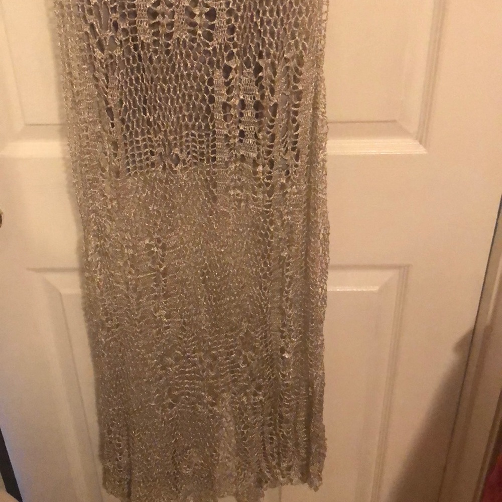 Free People crotcheted dress size medium! BNWT - Picture 2 of 11